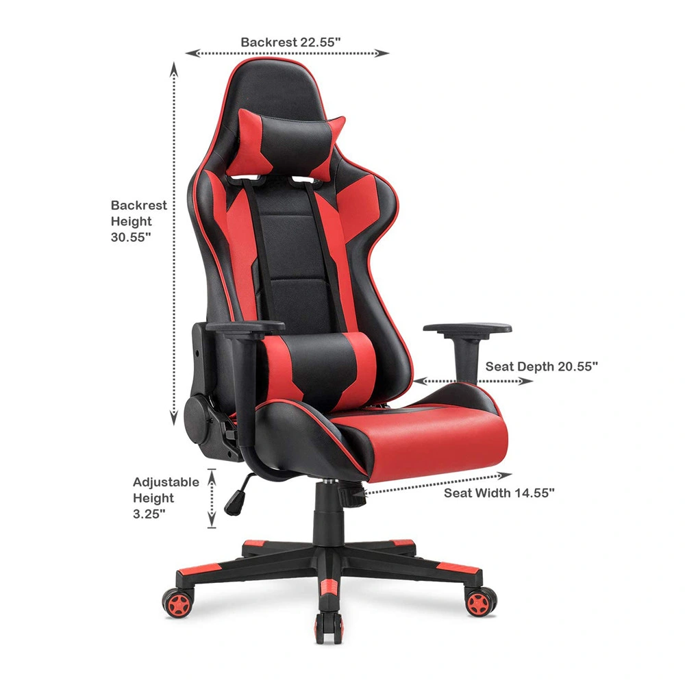 Luxury Gaming Gamer Computer Chair Racing Gaming Chair with Footrest